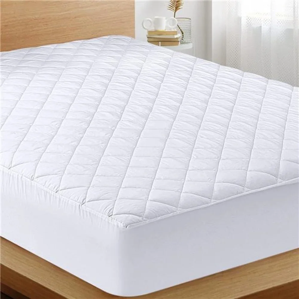 Bedding Quilted Fitted Mattress Pad (Queen) - Elastic Fitted Mattress Protector